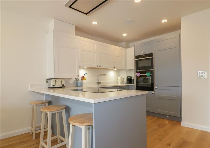 This is the kitchen at Watergate View, Porth