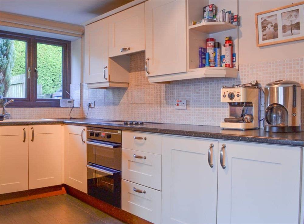 Roomy and practical kitchen at Waterhead Studio in Nr. Ambleside, Cumbria
