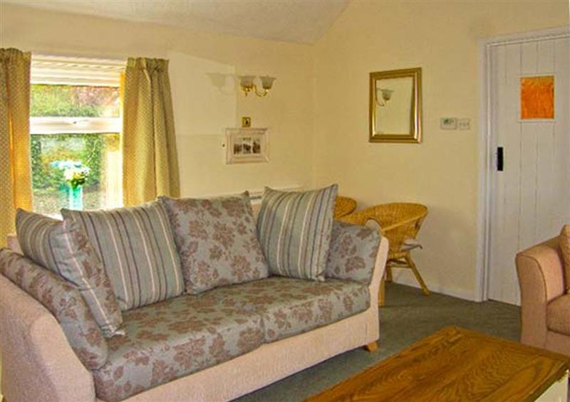 The living area at Waterloo Cottage Annexe, Whitby