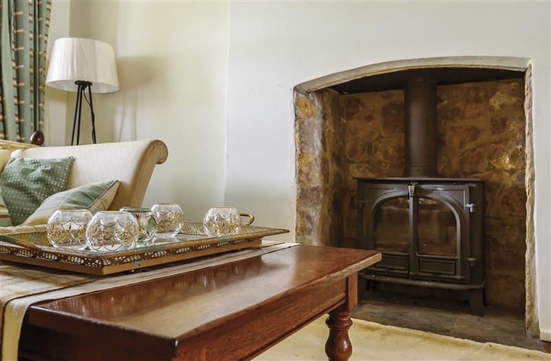 The living room at Waterloo Mill Cottage, Wotton-Under-Edge