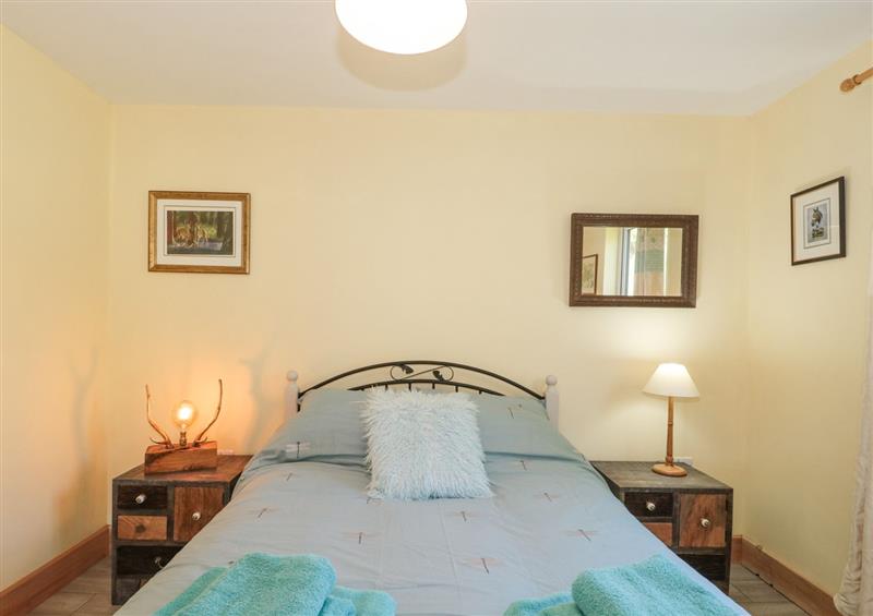 One of the 2 bedrooms at Watermead Lodge, Stogumber