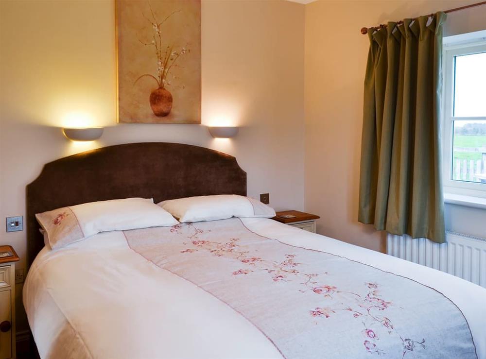 Comfortable double bedroom at Watermill Cottage in Chester, Cheshire