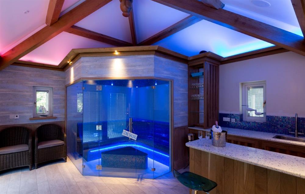 Ground floor: Next to the laconium spa is a well equipped bar perfect for making cocktails after a day out walking the fells