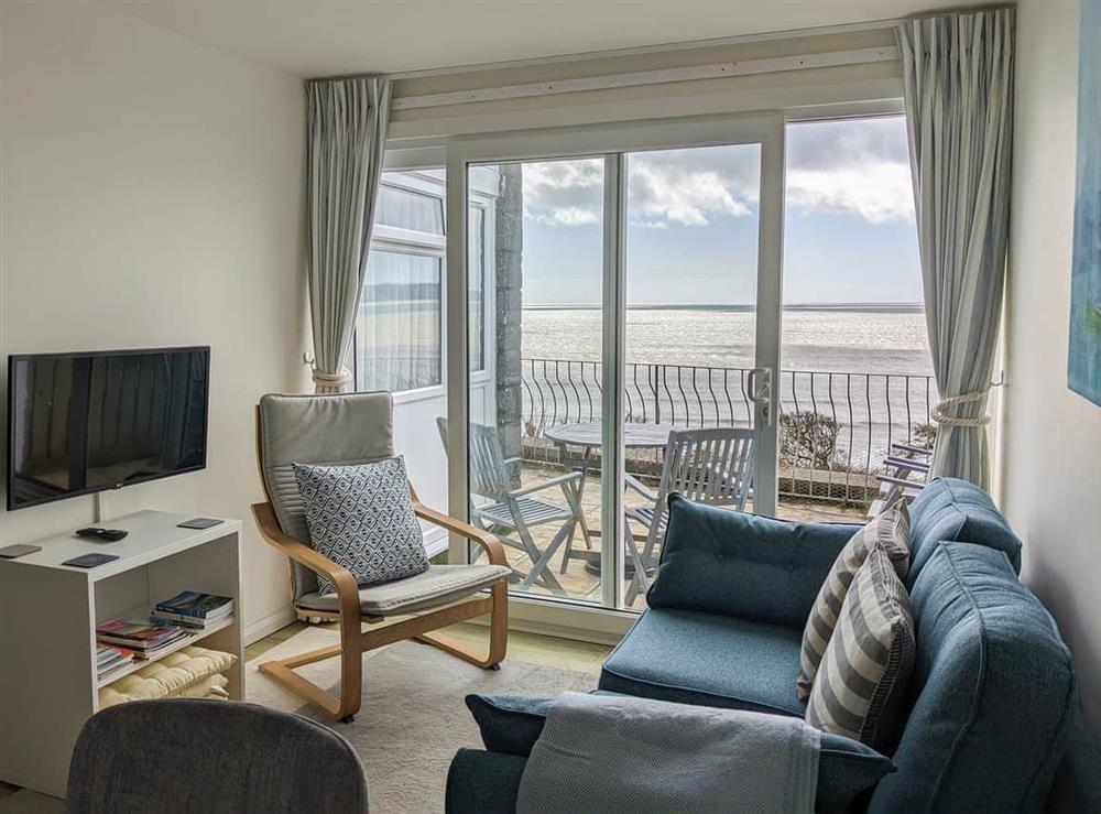 Living room at Waters Edge in Amroth, Dyfed