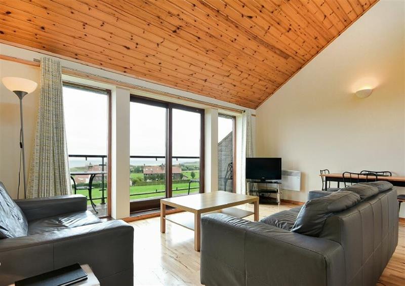 The living area at Waters Edge, Embleton