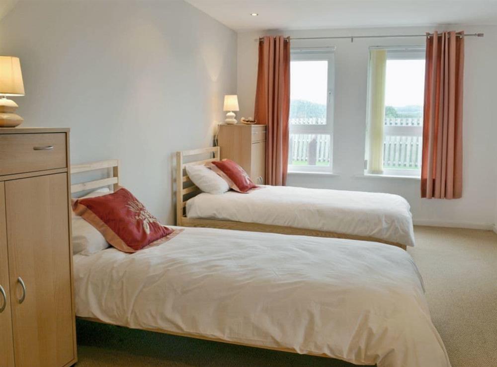 Twin bedroom at Waters Edge in Llanelli, Dyfed