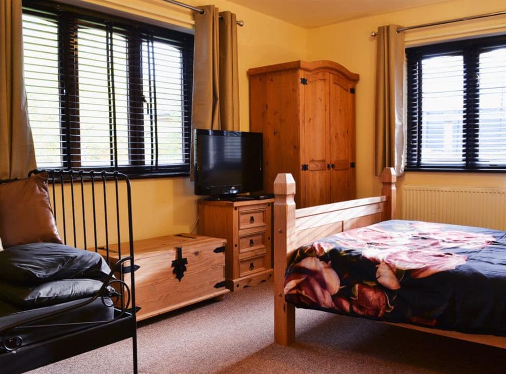 Double bedroom at Waters Edge in Pentney, near Kings Lynn, Norfolk