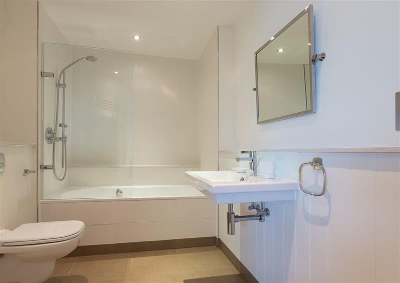This is the bathroom at Waters Edge, St Ives
