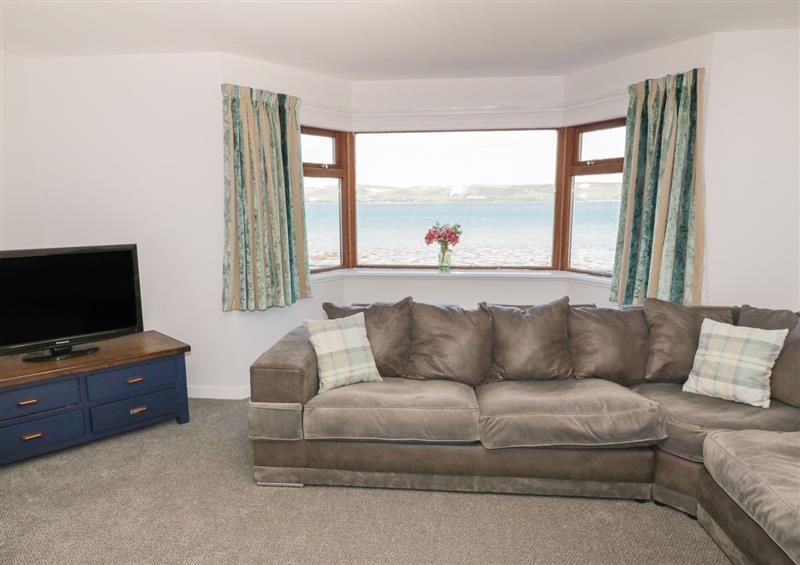 Relax in the living area at Waters Edge, Stranraer