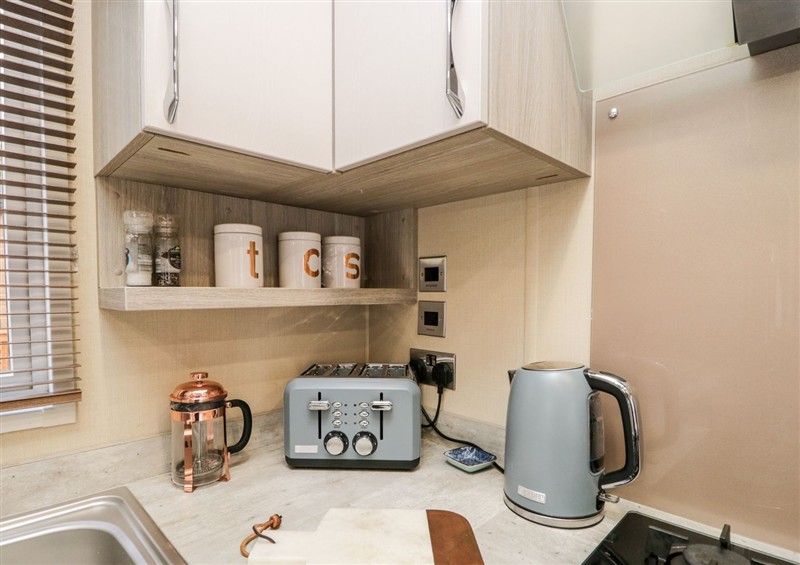 The kitchen (photo 2) at Waters Reach, White Cross Bay Holiday Park near Troutbeck Bridge