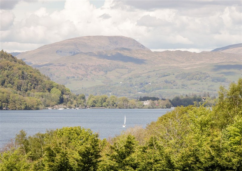The setting of Water's Reach at Waters Reach, White Cross Bay Holiday Park near Troutbeck Bridge