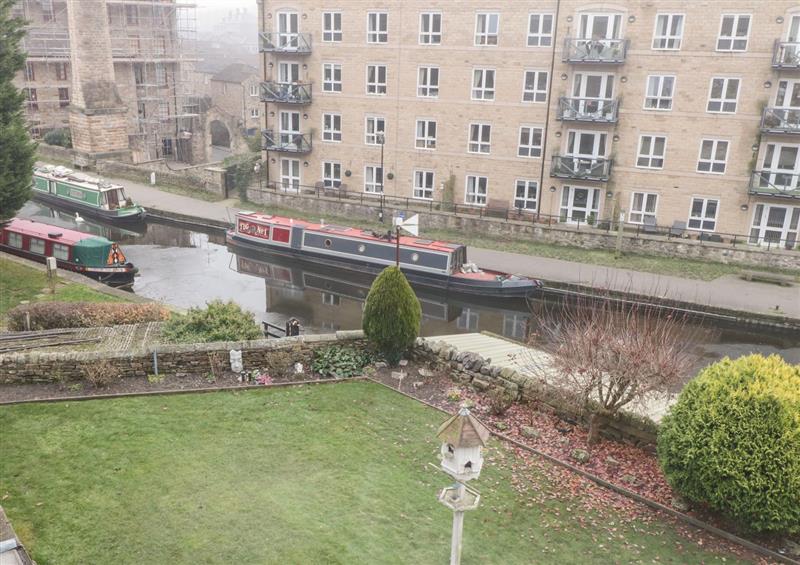 This is the garden at Waters View, Skipton