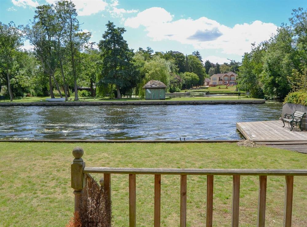 Peacefully set on the banks of the River Bure at Watersedge in Norwich, Norfolk