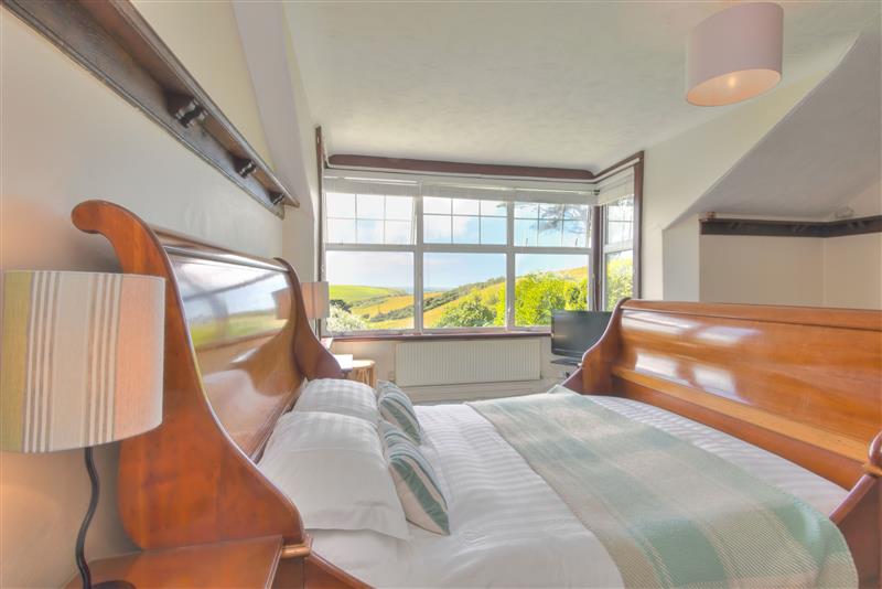 Double bedroom at Watersend House, Watergate Bay, Cornwall