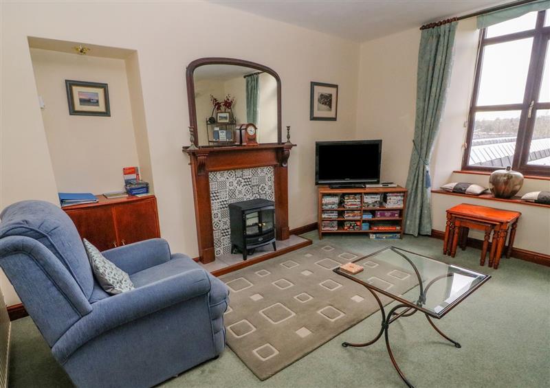 This is the living room at Watershed Cottage, Three Peaks Country