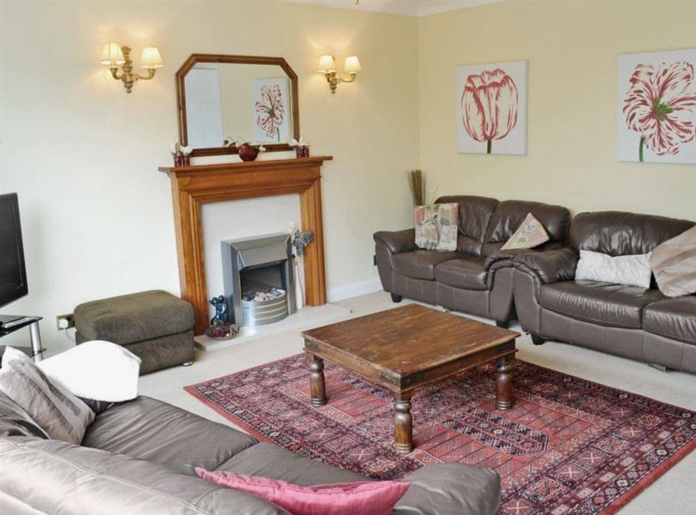 Living room at Waterside in Bowness, Lake Windermere, Cumbria