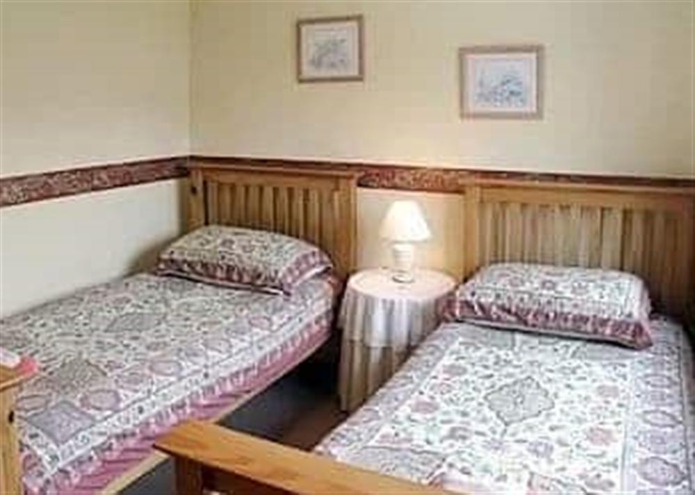 Twin bedroom at Waterside Cottage in Kyleakin, Isle of Skye, Isle Of Skye