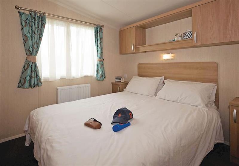 Double bedroom in Provence at Waterside Holiday Park and Spa in Weymouth, Dorset