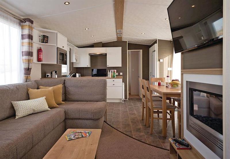Inside Harmony at Waterside Holiday Park and Spa in Weymouth, Dorset