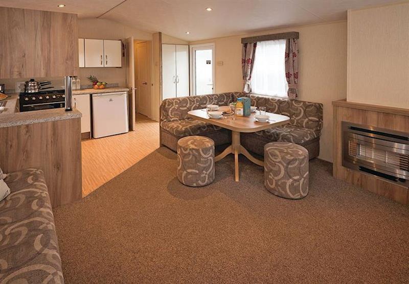 Inside Rio Gold 2 at Waterside Holiday Park and Spa in Weymouth, Dorset