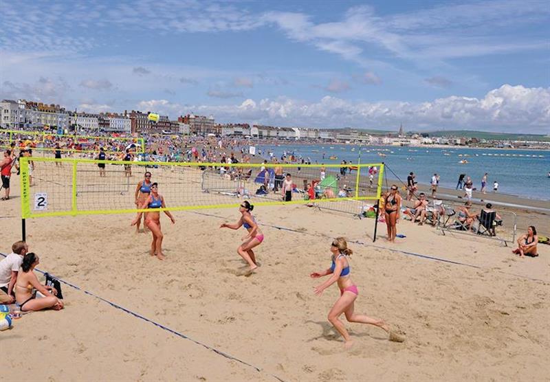 Weymouth Beach at Waterside Holiday Park and Spa in Weymouth, Dorset