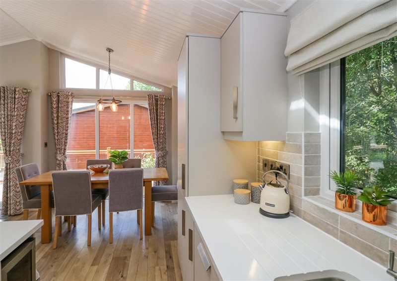 Kitchen at Waterside Lodge, 55A Bowness