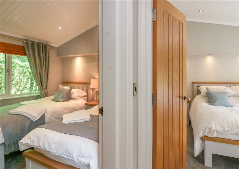 This is a bedroom at Waterside Lodge, 55A Bowness