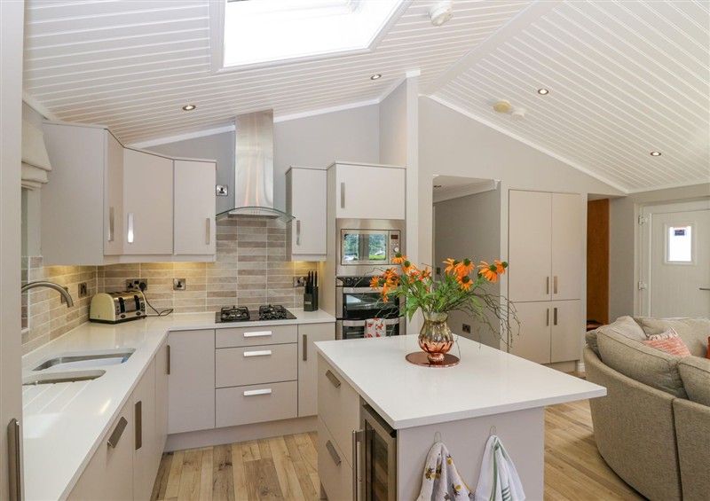 This is the kitchen (photo 3) at Waterside Lodge, 55A Bowness
