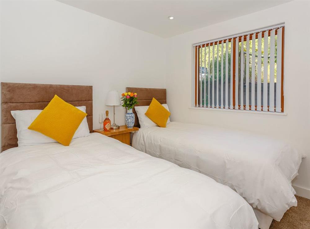 Comfy bedroom at Waterside Lodge in Elland, near Brighouse, Yorkshire, Staffordshire