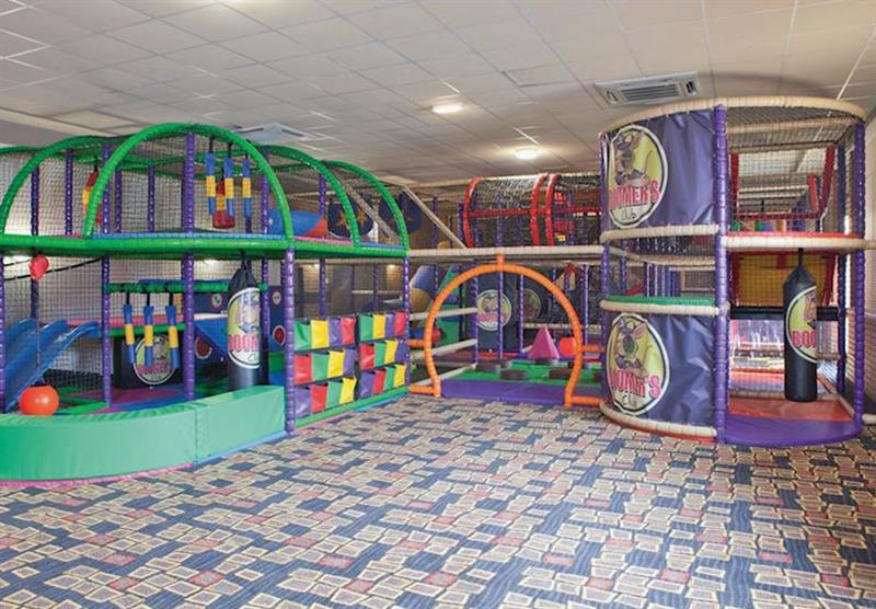 Soft play area at Waterside Safari Tents in Weymouth, Dorset