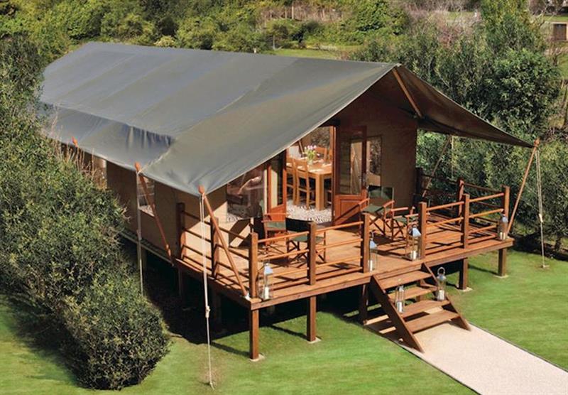 The outside of Exclusive Safari Tent 3