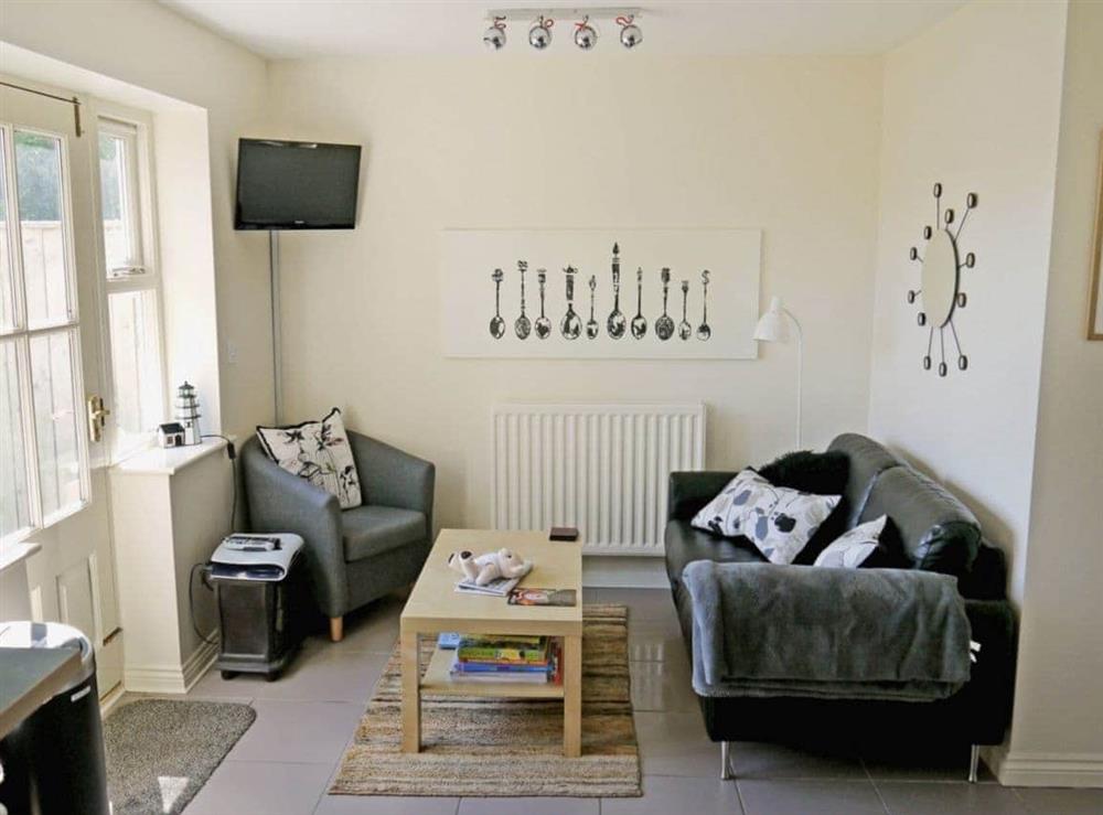 Living room at Waterside in Warkworth, Northumberland