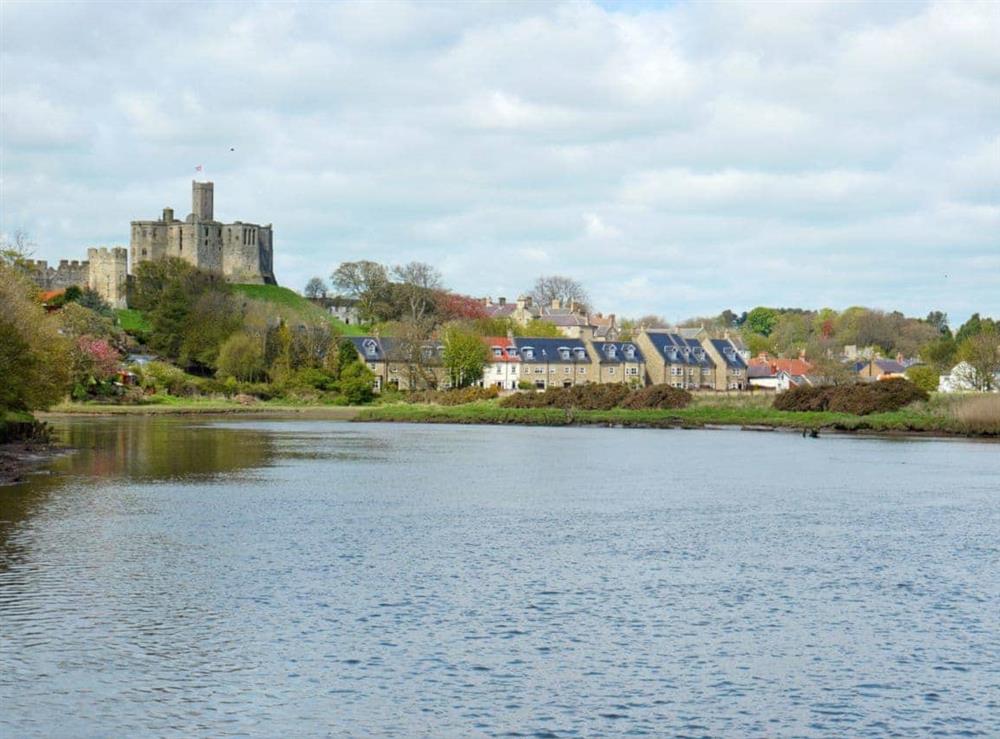 View of property at Waterside in Warkworth, Northumberland