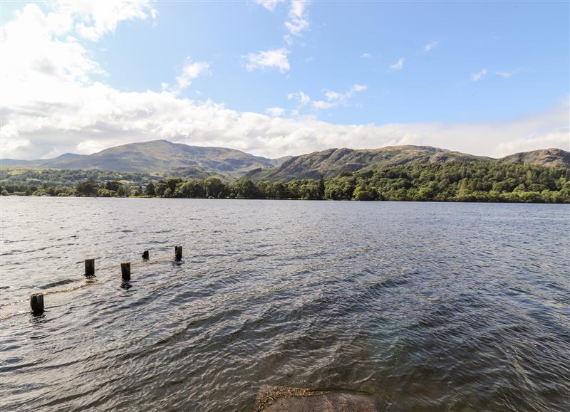 The area around Watersong at Watersong, Coniston