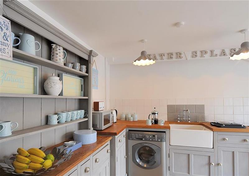 The kitchen at Watersplash Cottage, Lyme Regis