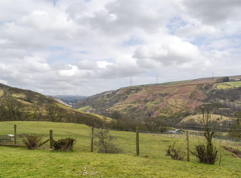 View at Waterstalls Farm Cottage in Todmorden, West Yorkshire