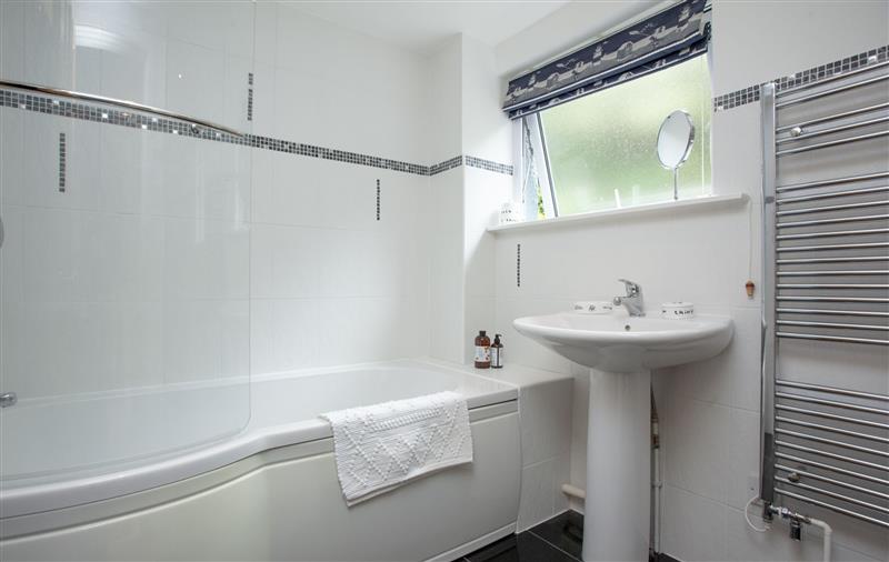 This is the bathroom at Waterview House, Devon