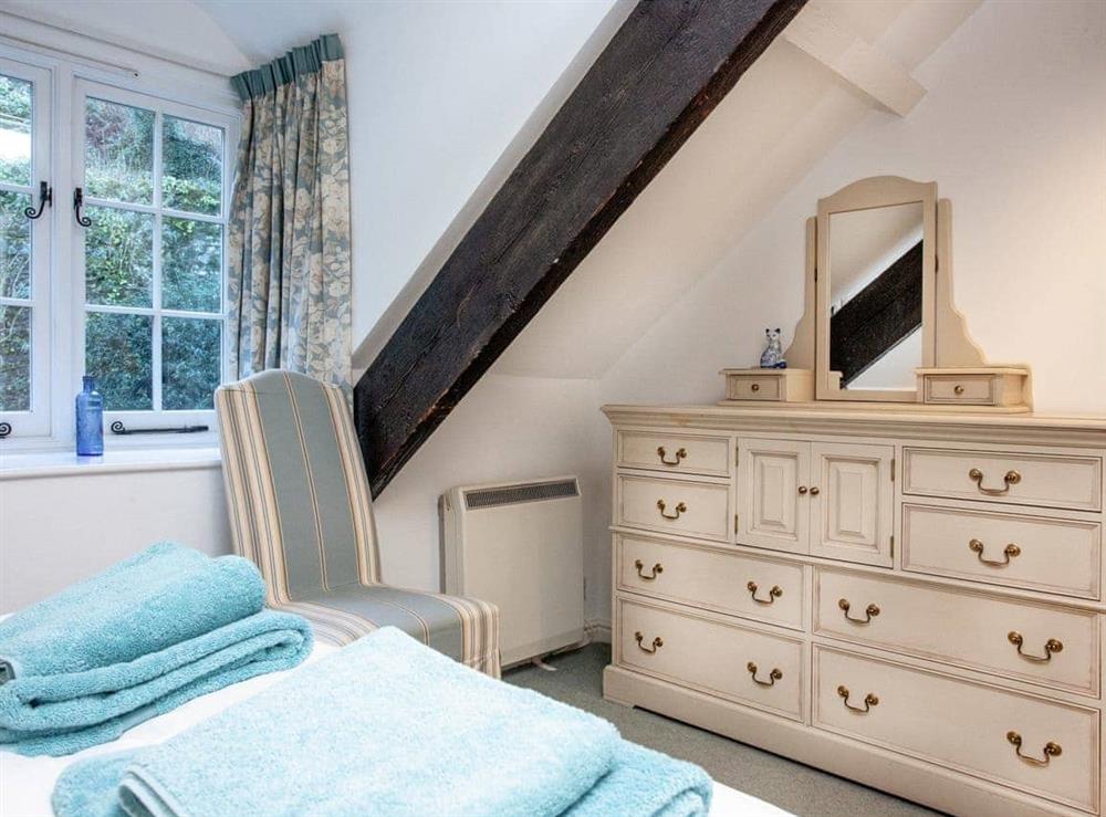 Peaceful double bedroom at Waterwheel in Bow Creek, Nr Totnes, South Devon., Great Britain