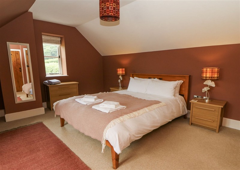 A bedroom in Waun Yscir at Waun Yscir, Merthyr Cynog near Brecon