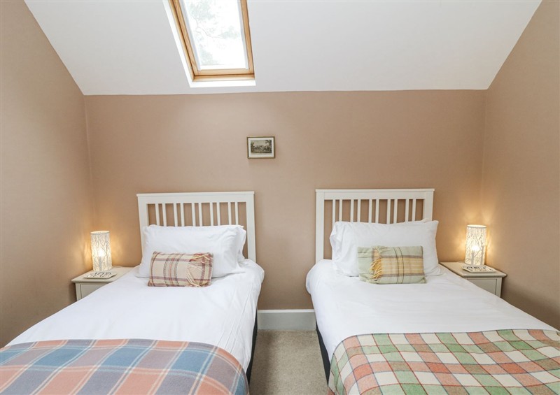 One of the bedrooms at Waun Yscir, Merthyr Cynog near Brecon