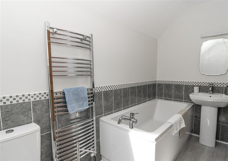 The bathroom at Waun Yscir, Merthyr Cynog near Brecon