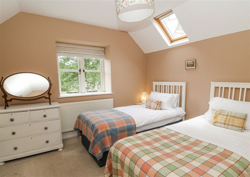 This is a bedroom at Waun Yscir, Merthyr Cynog near Brecon