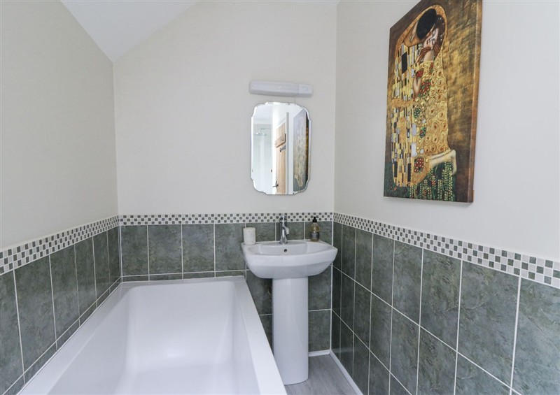 This is the bathroom at Waun Yscir, Merthyr Cynog near Brecon