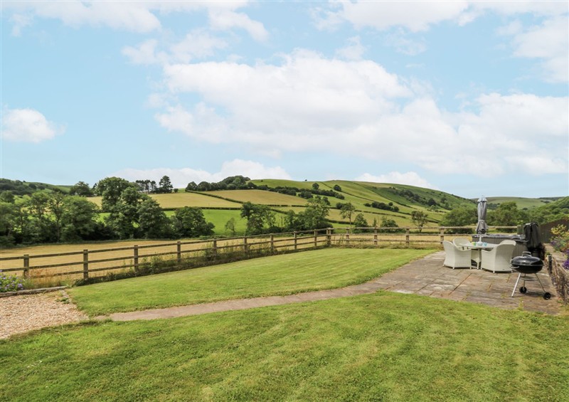 This is the garden at Waun Yscir, Merthyr Cynog near Brecon