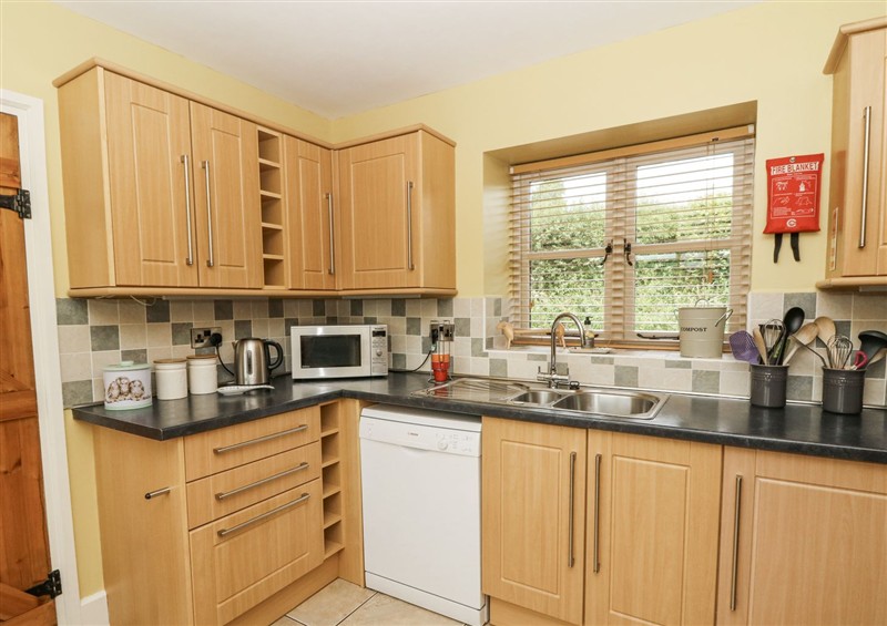 This is the kitchen at Waun Yscir, Merthyr Cynog near Brecon