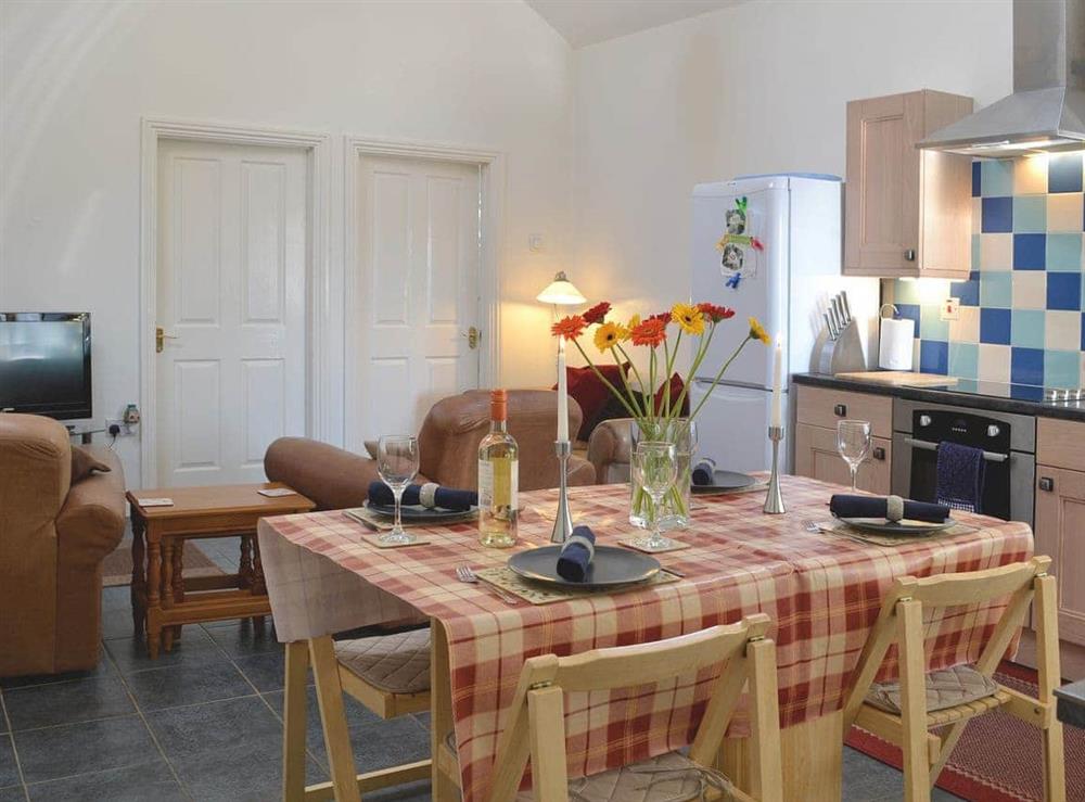 Open plan living/dining room/kitchen (photo 2) at Yr Hen Ysgubor, 