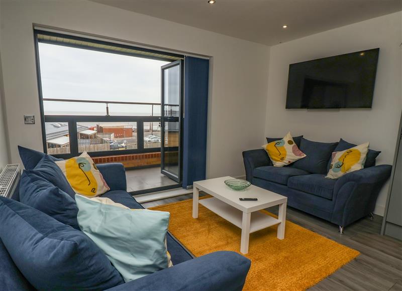 Enjoy the living room at Wave Song, Hornsea