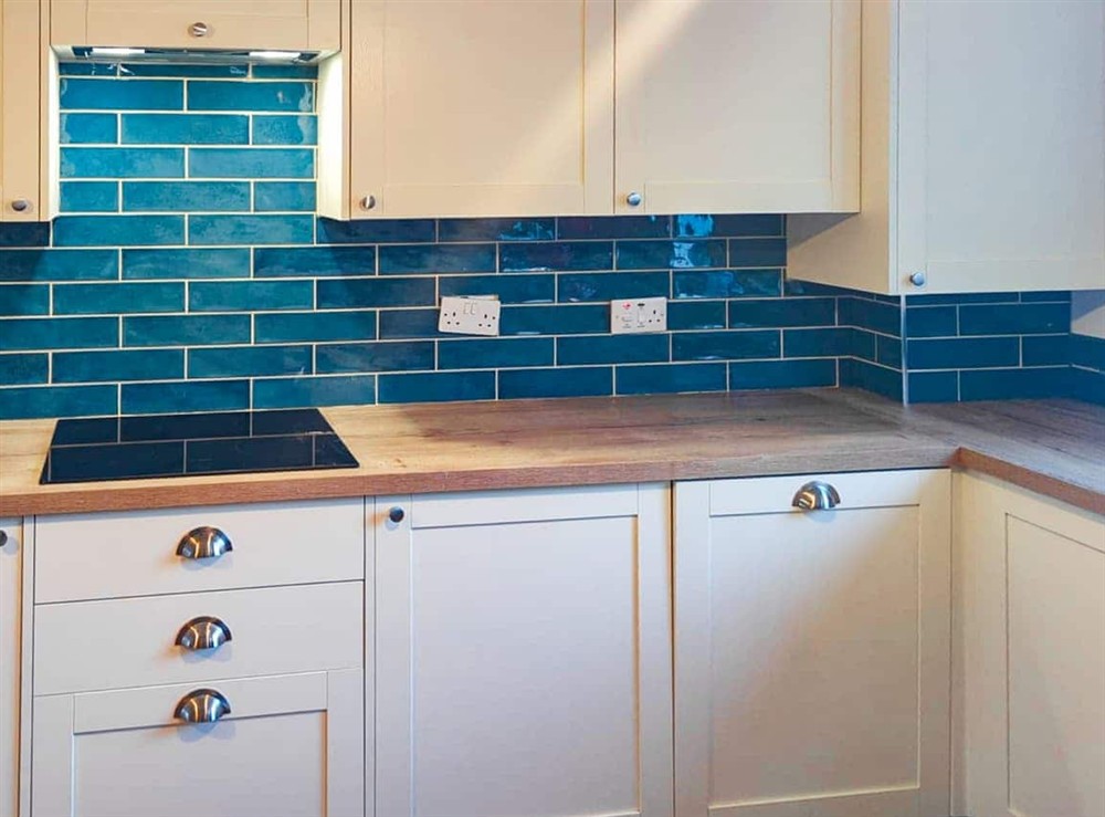 Kitchen at Wave Watcher in Ilfracombe, Devon