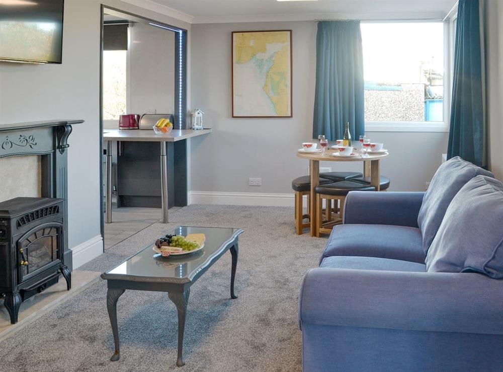 Comfortable living area at Wavecrest in Southerness, near Dumfries, Dumfriesshire