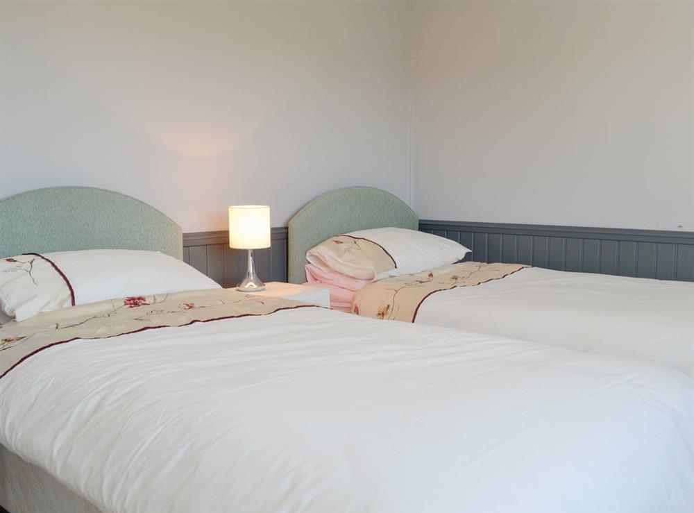Twin bedroom at Wavecrest in Southerness, near Dumfries, Dumfriesshire